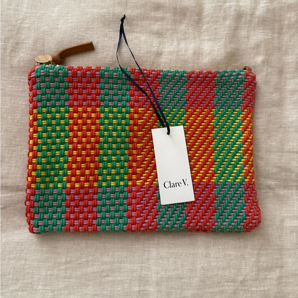 Clare V Clutch With Tabs